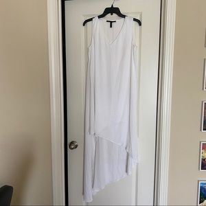 BCBG MAXAZRIA White Asymmetric Tunic